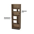 Estante Roma Mel E Preta