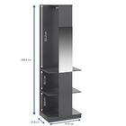 Estante Roupeiro Com Espelho E Cabideiro 65 4cm 1005 Tog Be M