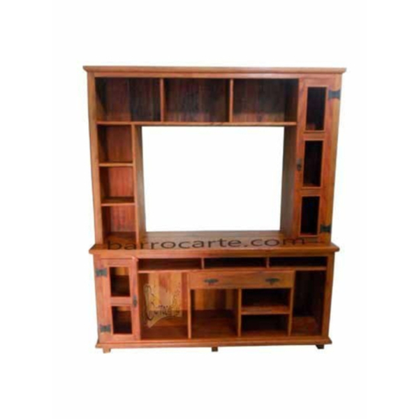 Estante Rústica Master Em Madeira De Demolição - Cód 1093