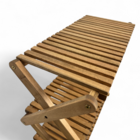 Estante Sanfonada Multiuso Dobrável 3 Prateleiras Floreira De