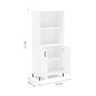 Estante Santa Mônica 2 Pt Branca