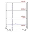 Estante Sapateira Multifuncional Madeirada Tubos Industrial