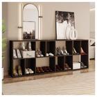 Estante Sapateira Organizador 12 Espaços Side Marrom Caemmun