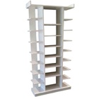 Estante Sapateira Vazada Branco 185x90x32cm - Deep