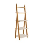 Estante Sintra Off White/nature - Tebarrot Móveis