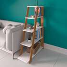 Estante Star Freijó E Branco