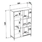 Estante Steel 1 Pt Vermont