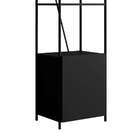 Estante Steel Wood 1 Pt Preta