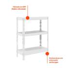 Estante Stronger B 3 Prateleiras Branca