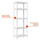 Estante Stronger B 5 Prateleiras Branca