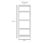 Estante Stronger B 5 Prateleiras Branca