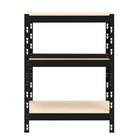 Estante Stronger C 3 Prateleiras Preta