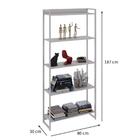 Estante Studio Branca 80x187 Cm