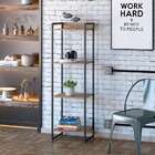 Estante Studio Mel E Preta 146 Cm