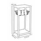 Estante Suporte Para Bebedouro E Galao De Agua Com Bandeja Po