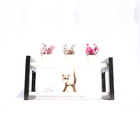 Estante Suspensa Decorativa Chamego Md043 40cm Mdp Branco 14x