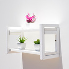 Estante Suspensa Decorativa Chamego Md048 60cm Mdp Branco 14x