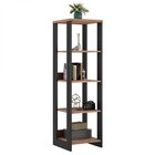 Estante Torre Industrial 137cmx40cm Preto/solanum