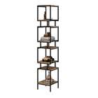 Estante Toulon Carvalho E Preta