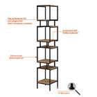 Estante Toulon Carvalho E Preta