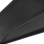 Estante Tripartida Com 5 Bandejas Preta 40cm