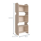 Estante Tripla Be Mobiliario Soul