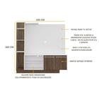 Estante Tv 55" E 2 Portas Denver Multimóveis V2473