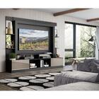 Estante Tv 65" Prateleiras C/ Espelho Oslo Multimóveis V3393