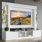 Estante Tv 65" Prateleiras C/ Espelho Oslo Multimóveis V3393