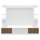 Estante Tv 65" Prateleiras C/ Espelho Oslo Multimóveis V3393