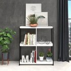 Estante Web Home Espresso Móveis Branco/preto