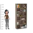 Estante Xangai Castanho