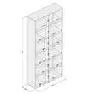 Estante Xangai Castanho