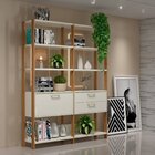 Estantes Para Livros 2 Unidades 100% Mdf Dalla Freijó/off Whi