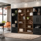 Estantes Sala Para Livros Anne Preto E Ébano