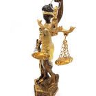 Estátua Dama Da Justiça Têmis Deusa 15 Cm Símbolo Do Direito