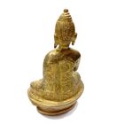 Estátua De Buda Bronze  13 Cm