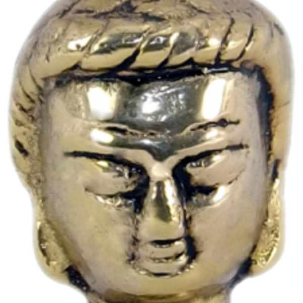 Estátua De Mulher Egípcia Em Latão Artesanal Reciclado - Arte