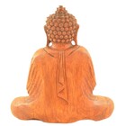 Estatua Imagem De Buda Mad Bali Marrom Imp