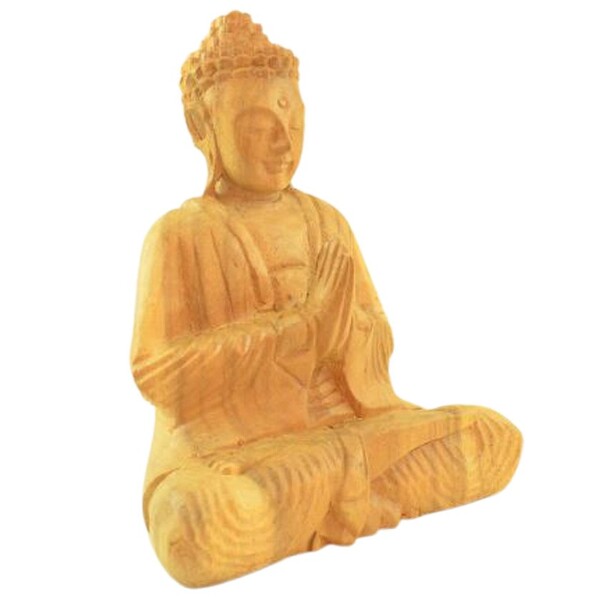Estatua Imagem De Buda Mad Bali Natural Imp