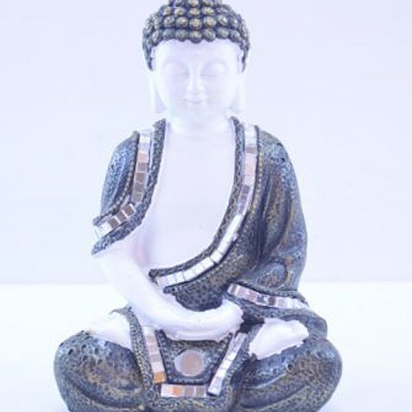 Estatua Imagem De Buda Mod B De Resina Importado