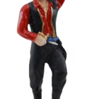 Estatua Imagem De Cigano P Vermelho