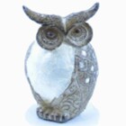 Estatua Imagem De Coruja De Resina Imp