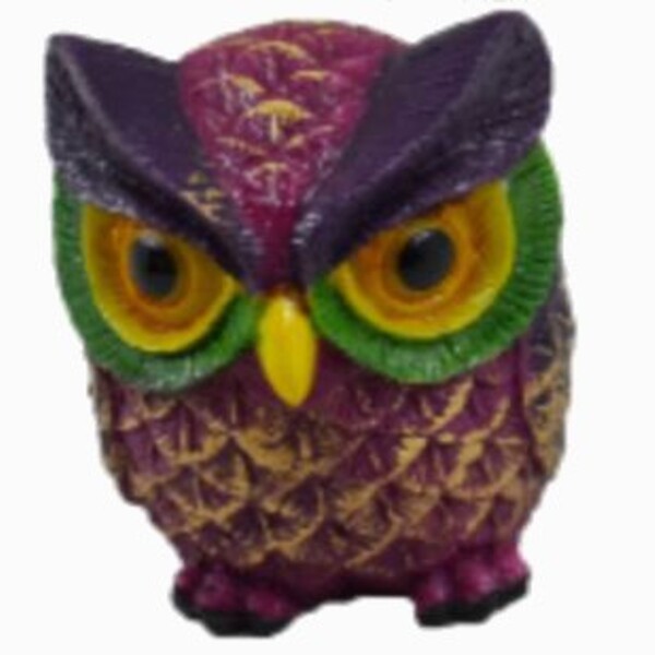 Estatua Imagem De Corujinha C Color P Imp