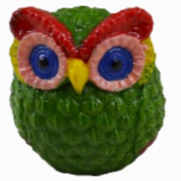 Estatua Imagem De Corujinha F Color P Imp