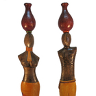 Estatueta “Casal Brasileiro Afro Descendente”