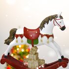 Estatueta Cavalo De Balanço Presentes Carrossel Resina 17cm