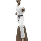 Estatueta Decoração De Judoca Judô Escultura Em Resina 23cm