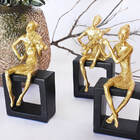 Estatueta Para Decoração De Sala Musicista Violino 20 Cm