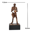 Estatueta Para Decoração Saxofone Gold Musica 24,5 Cm